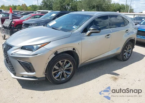 2018 Lexus Nx 300 F Sport z USA, uszkodzony, nr VIN JTJYARBZ8J2102892